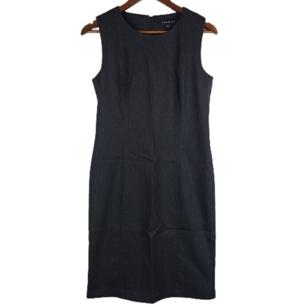 Tribal Brand Womens Black Pepper Zip Dress Size 4